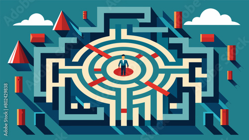 An intricate maze of propaganda and alternative facts making it nearly impossible for the individual to find their way out..