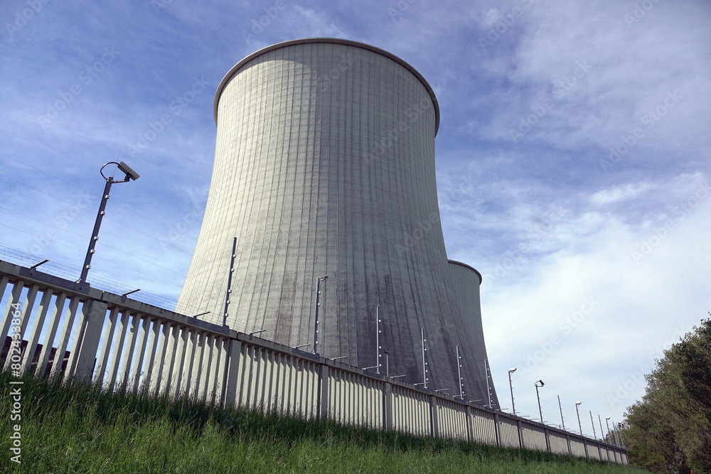 Fototapeta premium Kraftwerk Biblis