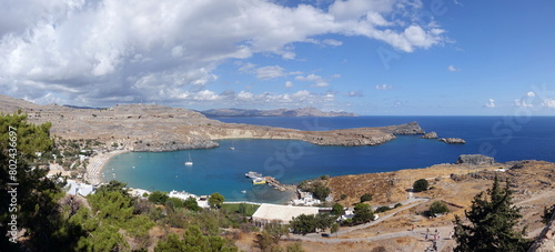 Lindos Bay bei Lindos auf Rhodos