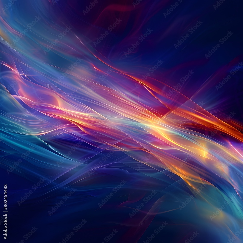 Fototapeta premium Abstract Image with Glowing Look and Emphasis on Details