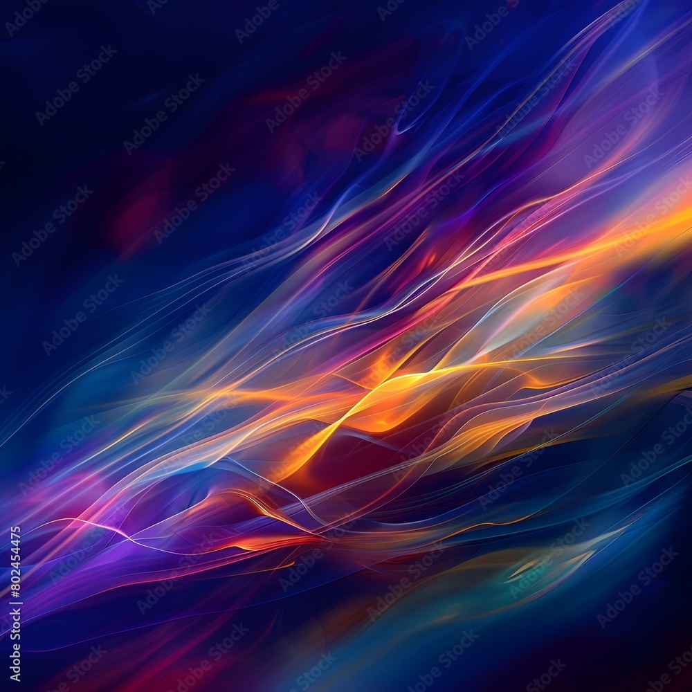 Obraz premium Abstract Image with Luminescent Effect