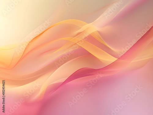 Calm and Relaxing Abstract Background with Warm Gradient