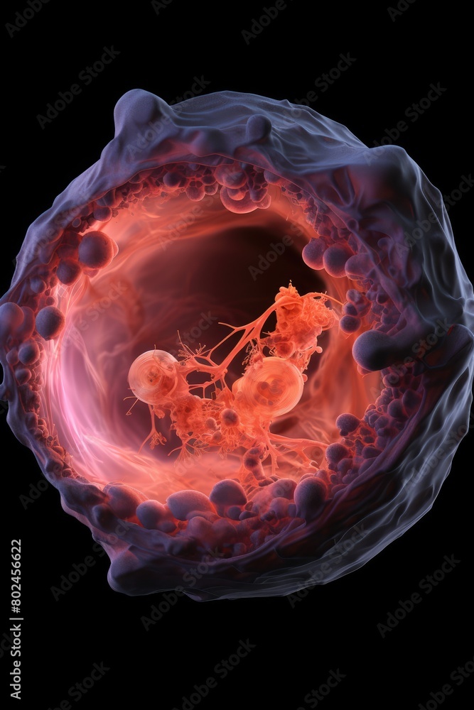 Microscopic View of Cellular Structure Microscopic View of Cellular Structure
