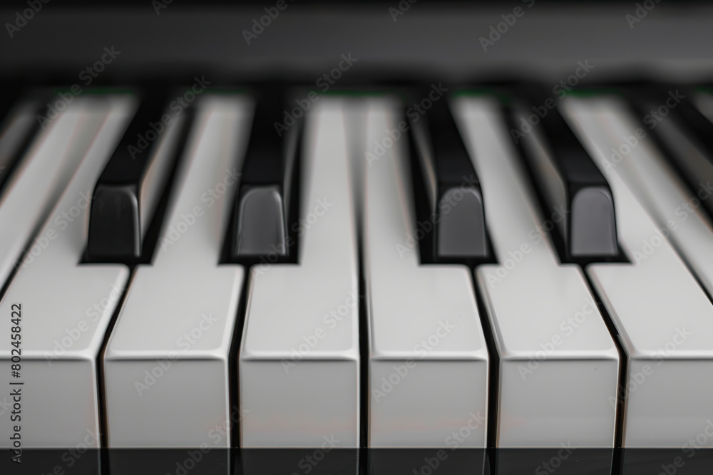 Background of piano keyboard