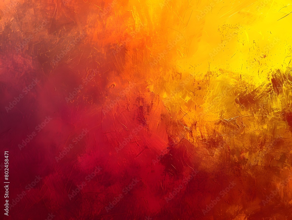 Fototapeta premium Abstract Vibrant Gradient: Intense Color Transition