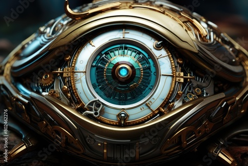Intricate Mechanical Timepiece