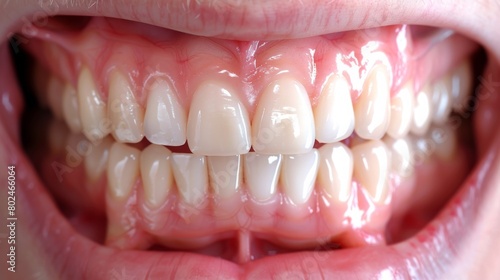 The All-on-4 implant treatment applied to a patient with no remaining teeth.