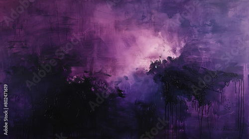 Purple painted background, wall adorned in vibrant lilac hues, creating a visually striking and cohesive aesthetic, perfect for artistic projects and contemporary designs