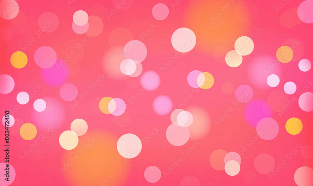 Pink bokeh background banner for Party, greetings, poster, ad, events, and various design works Pink bokeh background banner for Party, greetings, poster, ad, events, and various design works