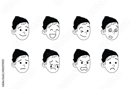 a character who shows emotions