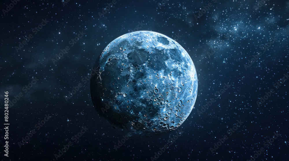 The Moon, with its craters, floats in the darkness of space. Earth, a glowing orb at night, hangs behind it. The Moon, with its craters, floats in the darkness of space. Earth, a glowing orb at night, hangs behind it.
