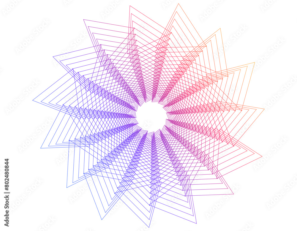 Design elements. Wave of many glittering lines. Abstract wavy stripes on white background isolated. Creative line art. Vector illustration EPS 10 art deco style for wedding invitation, luxury template Design elements. Wave of many glittering lines. Abstract wavy stripes on white background isolated. Creative line art. Vector illustration EPS 10 art deco style for wedding invitation, luxury template