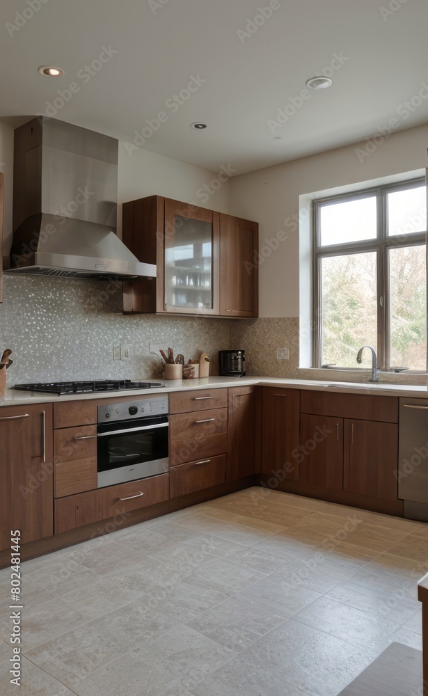 modern kitchen interior