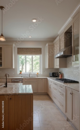 modern kitchen interior