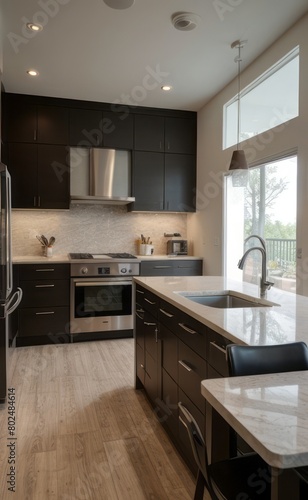 modern kitchen interior