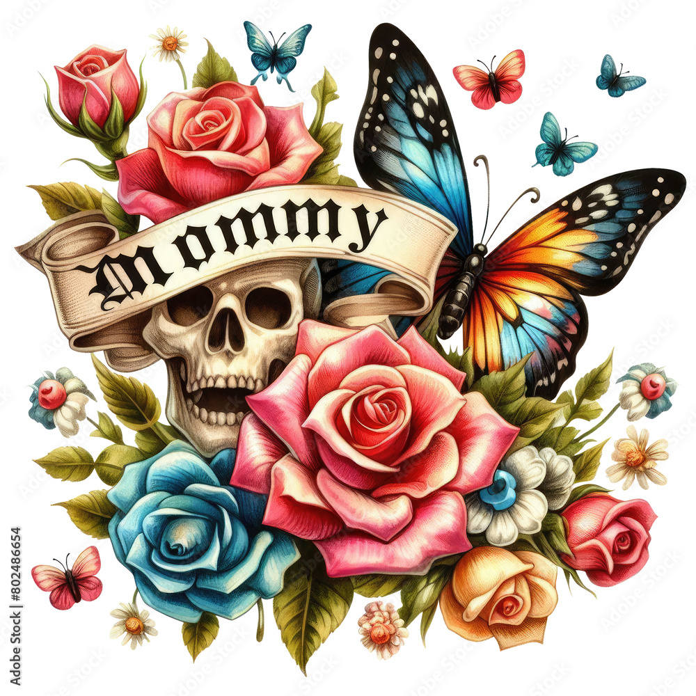 Western Mother's Day Sublimation Clipart