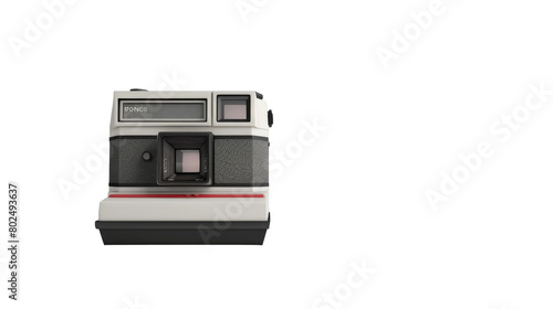 Polaroid Camera on transparent background