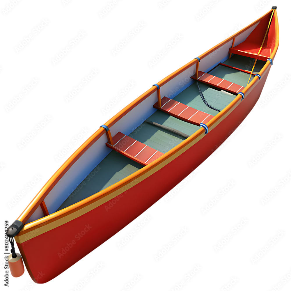 3d boat isolated on transparent background 3d boat isolated on transparent background