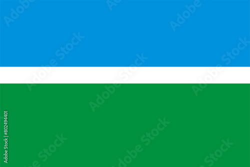 Free Download Flag of Pervomaysky district - GFXLoad
