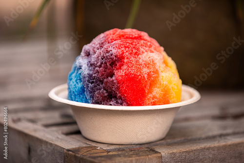 Photography Shave ice - hawaiian shaved ice dessert