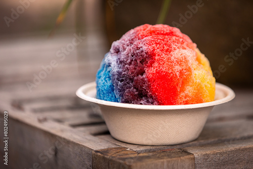 Photography Shave ice - hawaiian shaved ice dessert