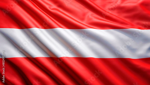 Free Download Austria flag with folds - GFXLoad