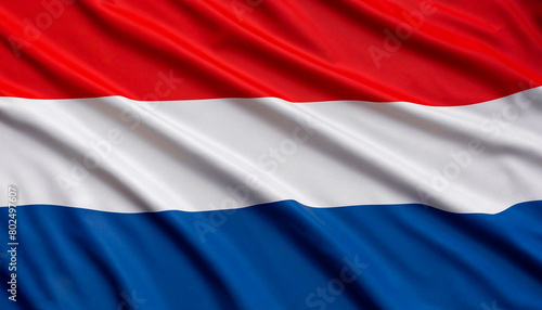Free Download Netherlands flag with folds - GFXLoad