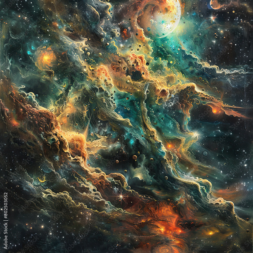 Galactic Dreams Phantasmagoria in Cosmic Canva Galactic Dreams Phantasmagoria in Cosmic Canva