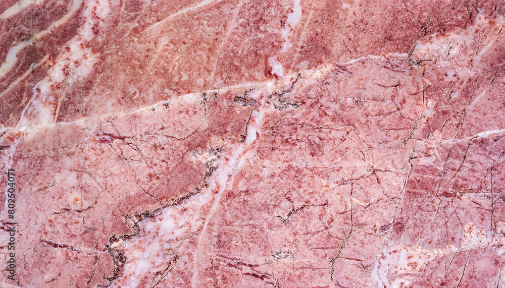 Fototapeta premium texture glossy surface of pink marble slab