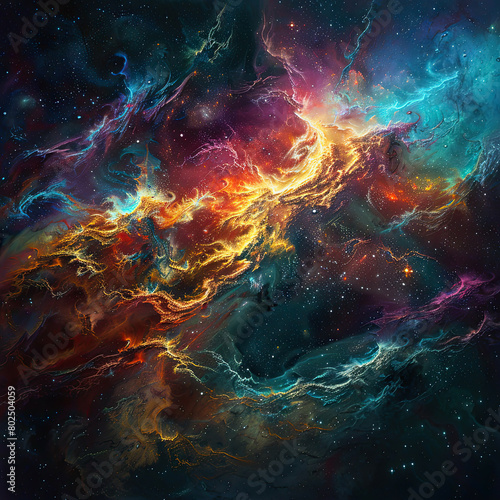 Phantasmic Nebulosity A Galaxys Dream © Arti