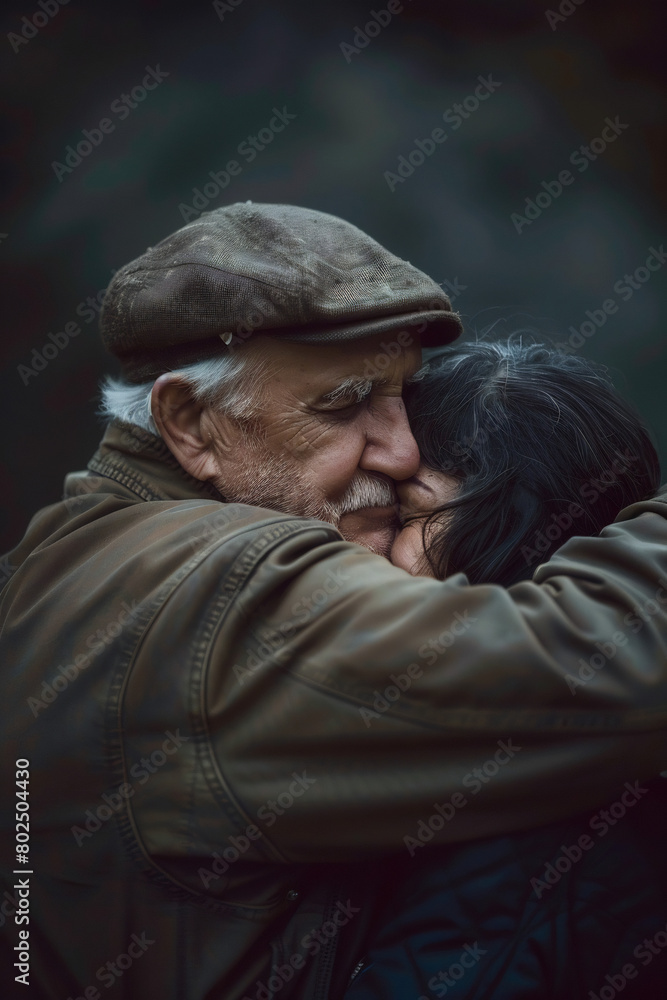 A powerful photograph capturing the emotional moment when two former enemies embrace, signifying forgiveness, reconciliation, and the possibility of lasting peace. A powerful photograph capturing the emotional moment when two former enemies embrace, signifying forgiveness, reconciliation, and the possibility of lasting peace.