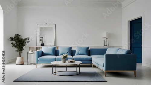 Modern Living Room Interior Design, ai generated © Ayub
