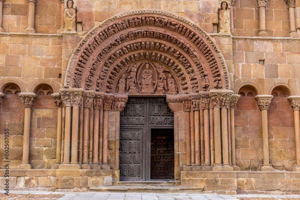 Fototapeta premium Church of Santo Domingo - Soria - Spain - autonomic province of Castilla y Leon