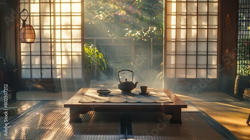 The Rhythmic Surge of a Japanese Tea Ceremony  Tranquility Amidst the Bustle