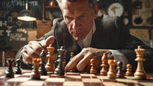 The Grandmaster's Gambit: Unveiling the Secrets of Strategic Play photo