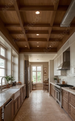 modern kitchen interior