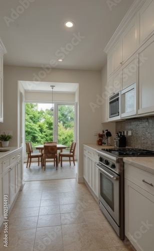 modern kitchen interior