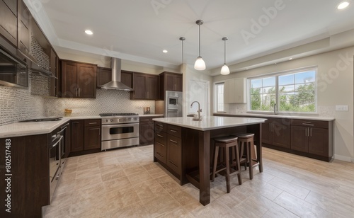 modern kitchen interior