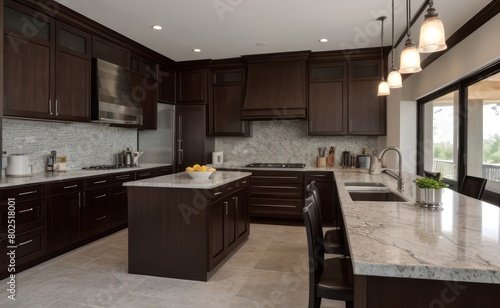 modern kitchen interior