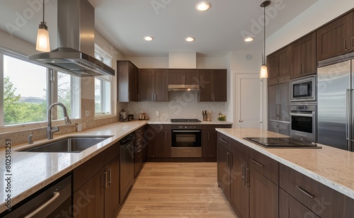 modern kitchen interior