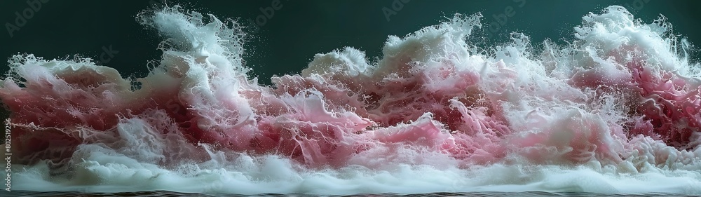 Fototapeta premium Pink smoke abstract background. Texture Background