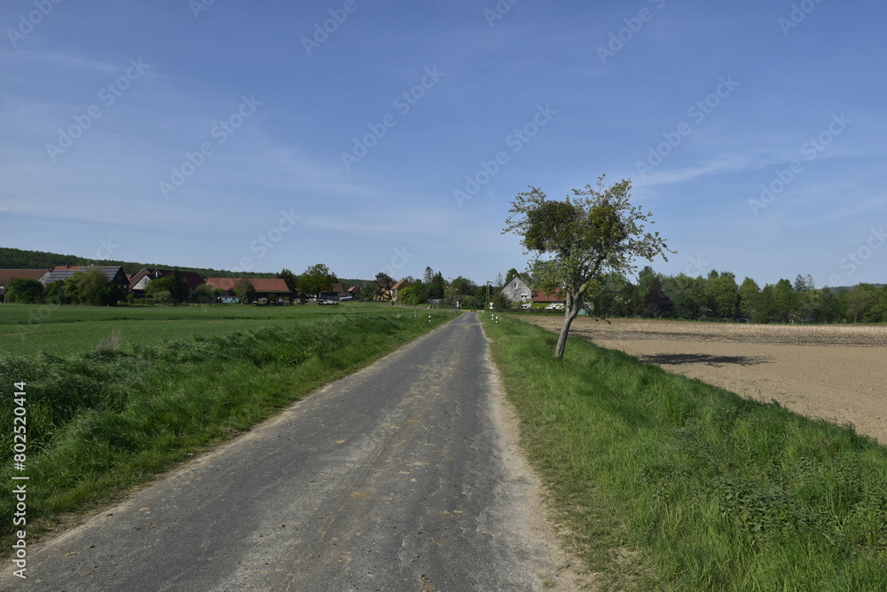 Dorf und Landschaft Nähe Seesen und Goslar