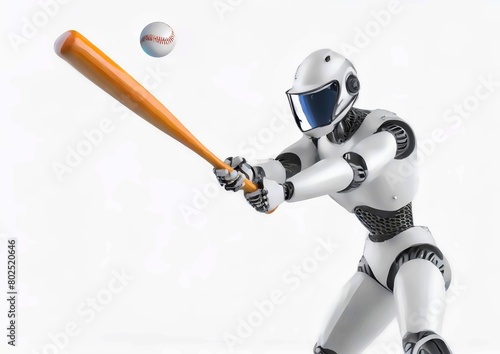 スポーツの概念で人工知能を搭載した野球選手	