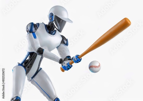 スポーツの概念で人工知能を搭載した野球選手	