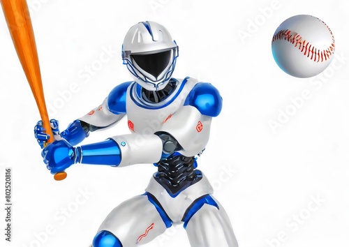 スポーツの概念で人工知能を搭載した野球選手	