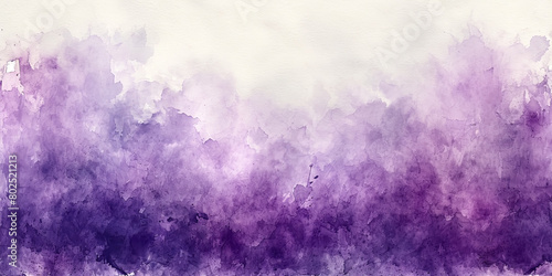 Soft lavender watercolor delicately bleeding into a light parchment backdrop photo