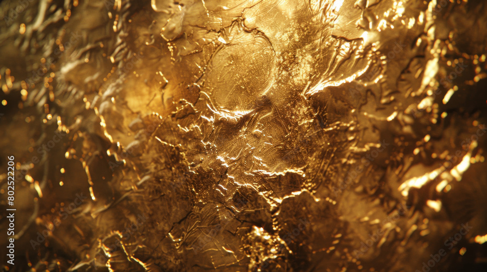 A grungey gold texture background