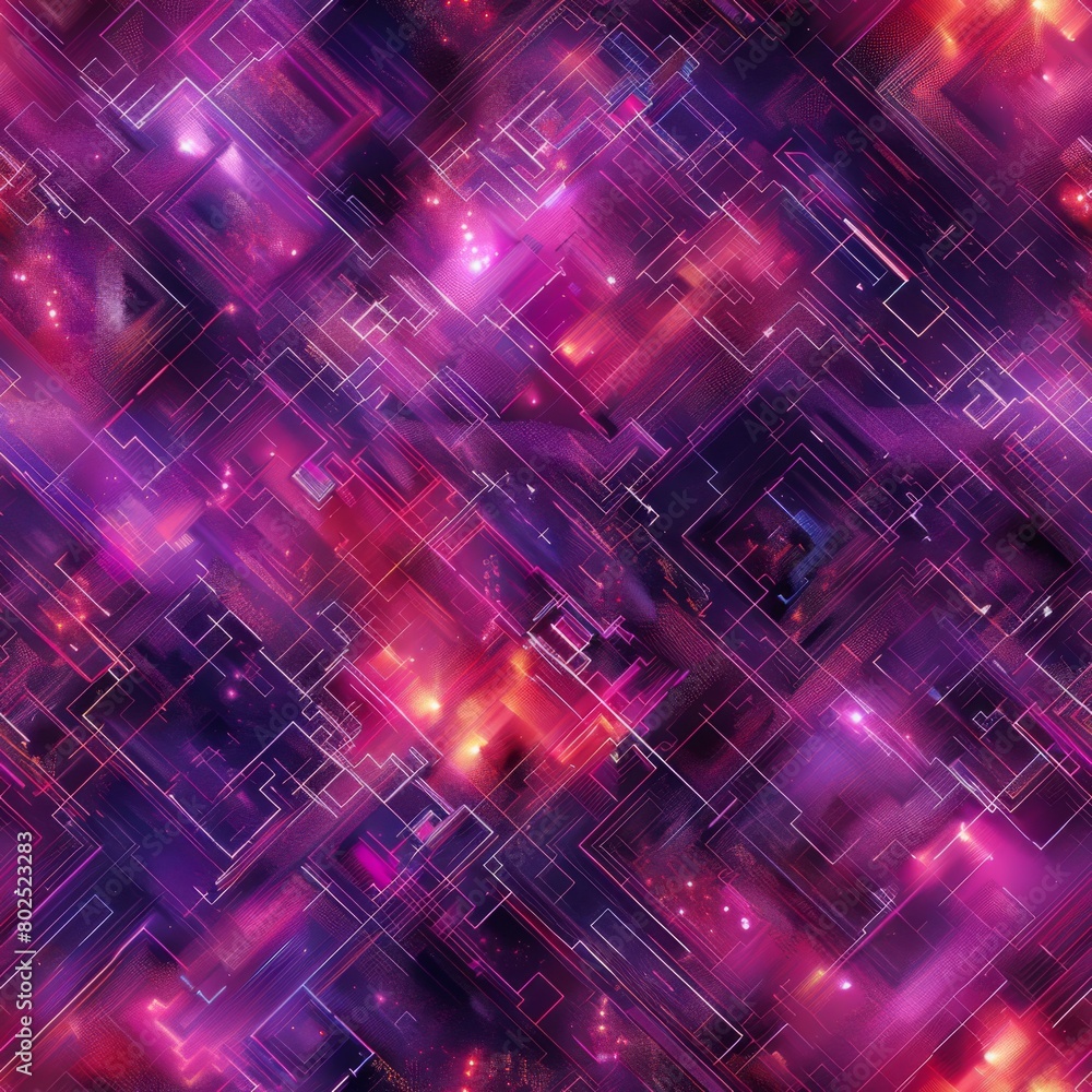 Abstract Neon Purple Texture Seamless Pattern Tile
Abstract Neon Purple Texture Seamless Pattern Tile