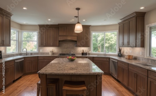 modern kitchen interior