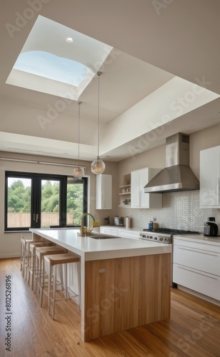 modern kitchen interior